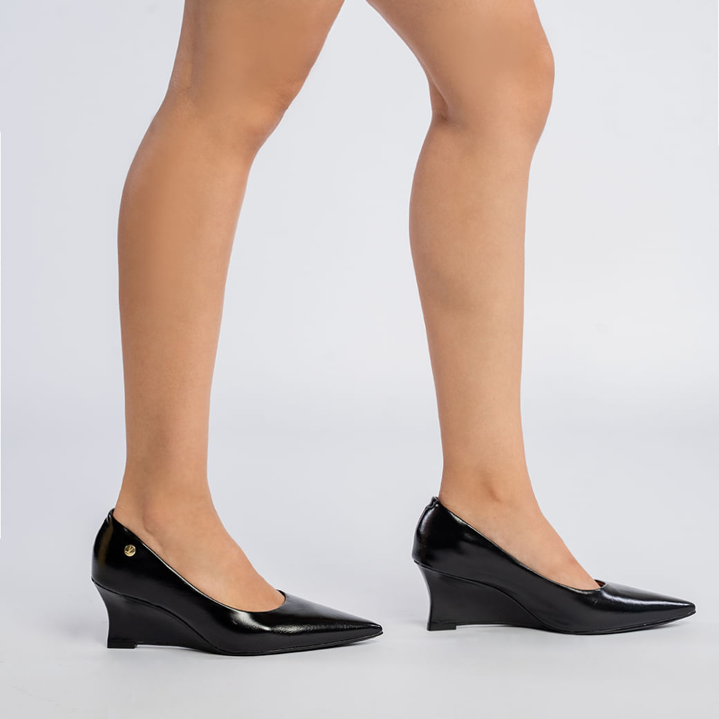 Vizzano Scarpin 1483-100-31310-15745 Preto Napa Imperiale1